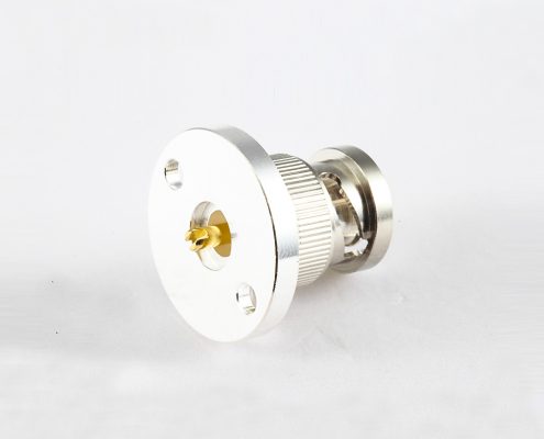 BNC  公頭直式法蘭盤式座子