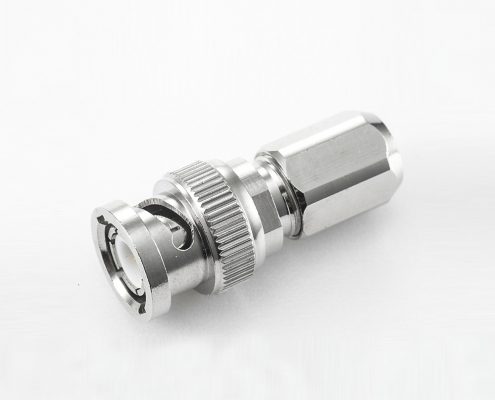 BNC 公頭直式壓接RG58/RG142電纜