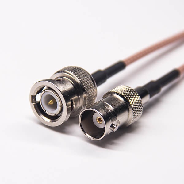 bnc接頭射頻線公頭直式轉bnc直式母頭RG316線材