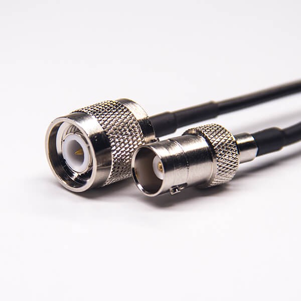 bnc母頭 直頭 組裝式電纜轉bnc直公頭180度接rg174線材